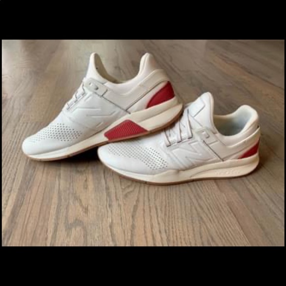 Men’s leather NB 247 sneakers Side 11.5 - Picture 3 of 7